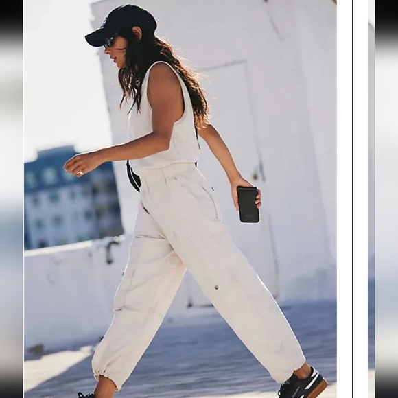 NWT FP Movement by Free People Wander Onesie in Tofu - Picture 2 of 7